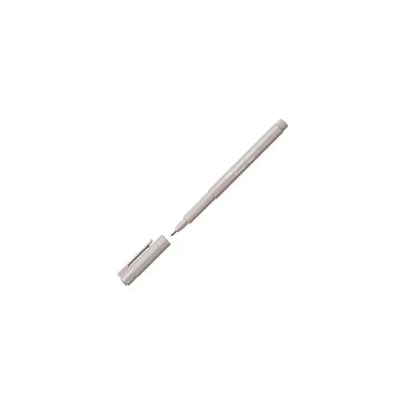 (155488) FABER CASTELL ROTULADOR BROADPEN PASTEL 0.8MM GRIS
