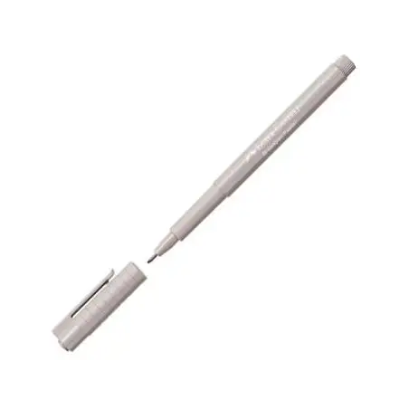 (155488) FABER CASTELL ROTULADOR BROADPEN PASTEL 0.8MM GRIS