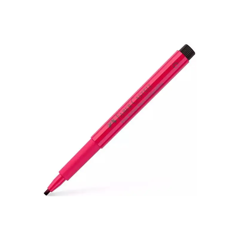(167527) FABER CASTELL ROTULADOR PERMANENTE PITT ARTIST PEN CALLIGRAPHY 2.5MM ROSA CARMÍN