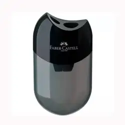 (183500) FABER CASTELL AFILALÁPICES DOBLE NEGRO