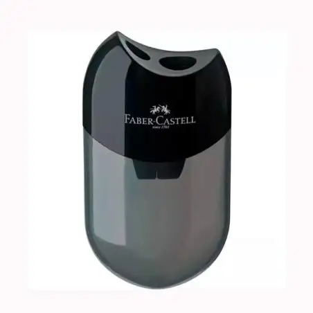 (183500) FABER CASTELL AFILALÁPICES DOBLE NEGRO