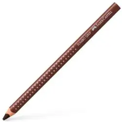 (110976) FABER CASTELL LÁPICES DE COLORES JUMBO GRIP UNICOLOR MARRÓN VAN-DYCK