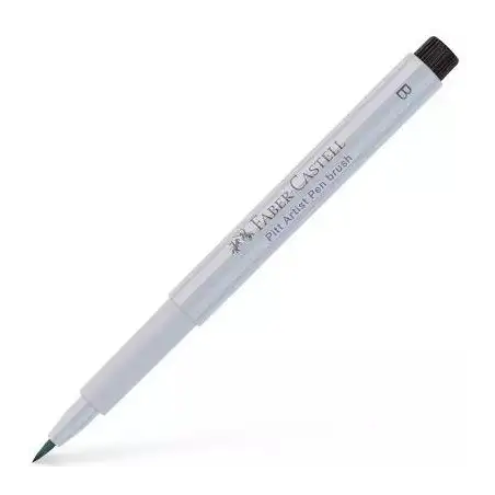 (167430) FABER CASTELL ROTULADOR PITT ARTIST PEN BRUSH PUNTA PINCEL GRIS FRÍO I