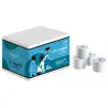 (16179) FABRISA ROLLO AUTOCOPIATIVO - PAPEL OFFSET DE ALTA BLANCURA COPIATIVO - 57GR./M2 - 75MMX65MM - MANDRIL 12MM - 10UD. -