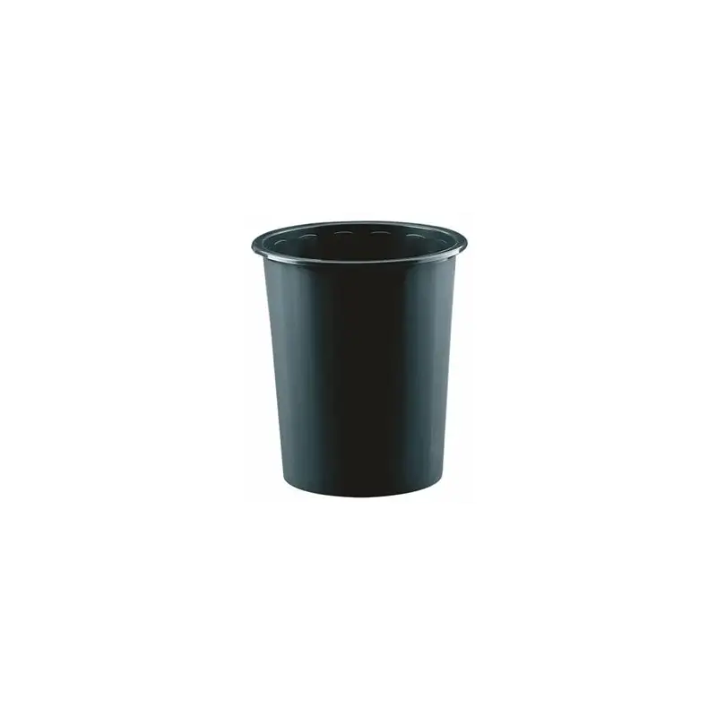 (305-02) FAIBO PAPELERA DE PLÁSTICO EN POLIPROPILENO 310X280 MM CERRADA 14 L SERIE 305 NEGRA