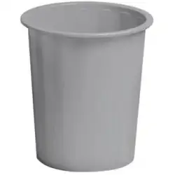 (305-08) FAIBO PAPELERA DE PLÁSTICO EN POLIPROPILENO 310X280 MM CERRADA 14 L SERIE 305 GRIS
