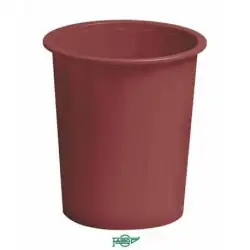(305-13) FAIBO PAPELERA DE PLÁSTICO EN POLIPROPILENO 310X280 MM CERRADA 14 L SERIE 305 BURDEOS