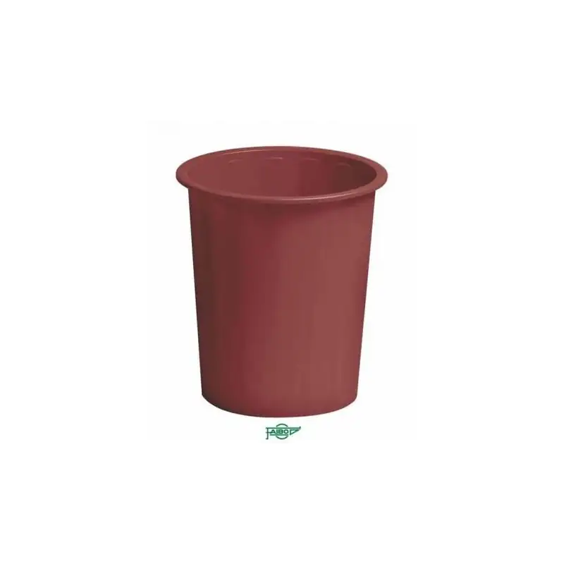 (305-13) FAIBO PAPELERA DE PLÁSTICO EN POLIPROPILENO 310X280 MM CERRADA 14 L SERIE 305 BURDEOS