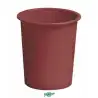 (305-13) FAIBO PAPELERA DE PLÁSTICO EN POLIPROPILENO 310X280 MM CERRADA 14 L SERIE 305 BURDEOS