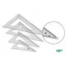 (21330) FAIBO CARTABÓN ESCOLAR GRADUADO 30CM TRANSPARENTE