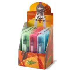 (226EXP) FAIBO COMPÁS 133MM EN ESTUCHE DE PLÁSTICO -COLORES SURTIDOS-