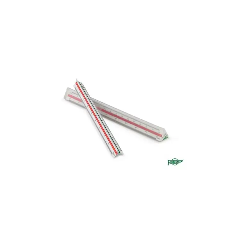 (275E) FAIBO REGLA ESCALA DE REDUCCIÓN 30CM - ESCALÍMETRO (1:100