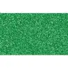 (572VD) FAMA GOMA EVA 50X70CM GROSOR 2MM GLITTER VERDE PACK 10 UD