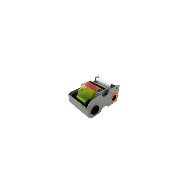 (045000) FARGO CINTA DE TRANSFERENCIA TÉRMICA PARA 250 IMPRESIONES (YMCK0)  + RODILLO DE LIMPIEZA DTC1250 DTC1000