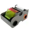 (045000) FARGO CINTA DE TRANSFERENCIA TÉRMICA PARA 250 IMPRESIONES (YMCK0)  + RODILLO DE LIMPIEZA DTC1250 DTC1000