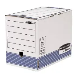 (0028501) FELLOWES CAJA DE ARCHIVO DEFINITIVO 200MM A4 SYSTEM AZUL