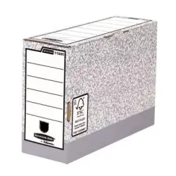 (1080501) FELLOWES CAJA DE ARCHIVO DEFINITIVO 100MM A4 GRIS