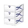 (4461104) FELLOWES CAJÓN ARCHIVADOR BASIC 279X135X362MM CARTÓN RECICLADO BLANCO -PACK 5-