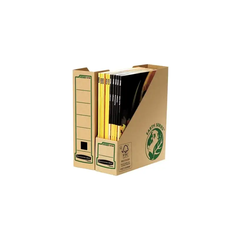 (4470001) FELLOWES REVISTERO A4 CARTÓN RECICLADO KRAFT