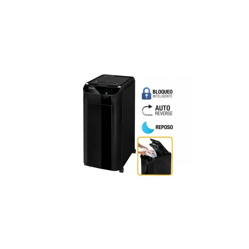 (4964101) FELLOWES DESTRUCTORA AUTOMÁTICA AUTO-MAX 350C CORTE EN PARTICULAS (ENTREGA 48 HORAS DESDE FABRICANTE)