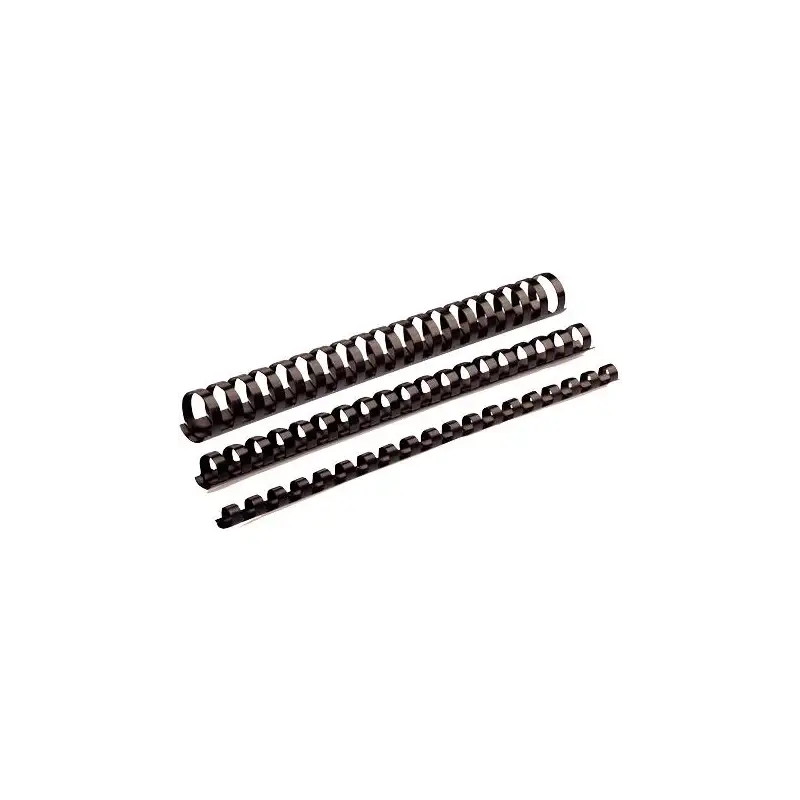 (5349702) FELLOWES CANUTILLO 38MM PLÁSTICO NEGRO PACK 50 UD