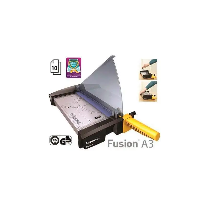 (5410901) FELLOWES GUILLOTINA FUSION A3 10 HOJAS