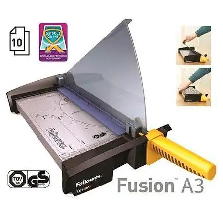 (5410901) FELLOWES GUILLOTINA FUSION A3 10 HOJAS