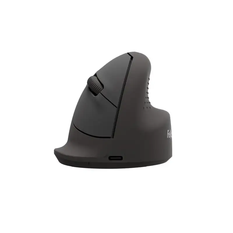 (100143579) FELLOWES RATÓN ERGONÓMICO VERTICAL BREYTA MEDIANO DIESTRO INALÁMBRICO 800/1600DPI NEGRO