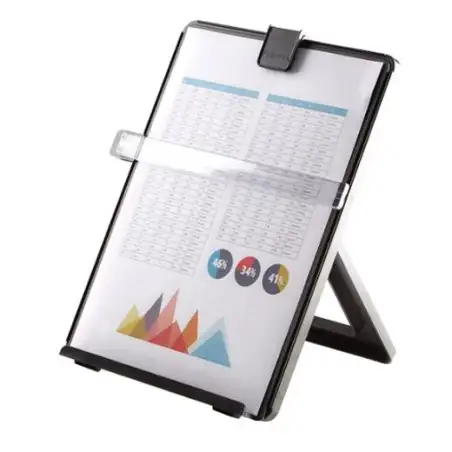 (21106) FELLOWES ATRIL A4 SOBREMESA NEGRO