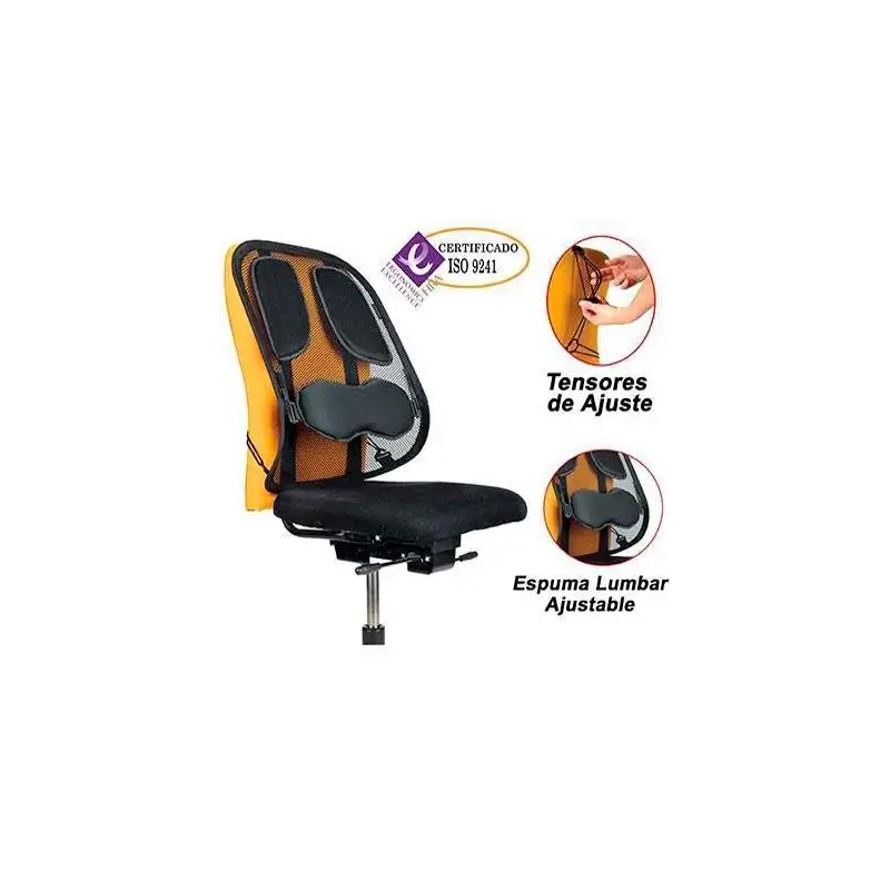 (8029901) FELLOWES RESPALDO ERGONÓMICO DE REJILLA MESH PROFESIONAL
