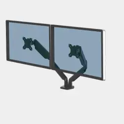 (8042501) FELLOWES BRAZO PARA MONITOR DOBLE PLATINUM SERIES TM NEGRO