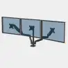 (8042601) FELLOWES BRAZO PARA MONITOR TRIPLE HORIZONTAL PLATINUM SERIES TM NEGRO