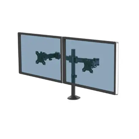 (8502601) FELLOWES BRAZO PARA MONITOR DOBLE REFLEX SERIES TM NEGRO