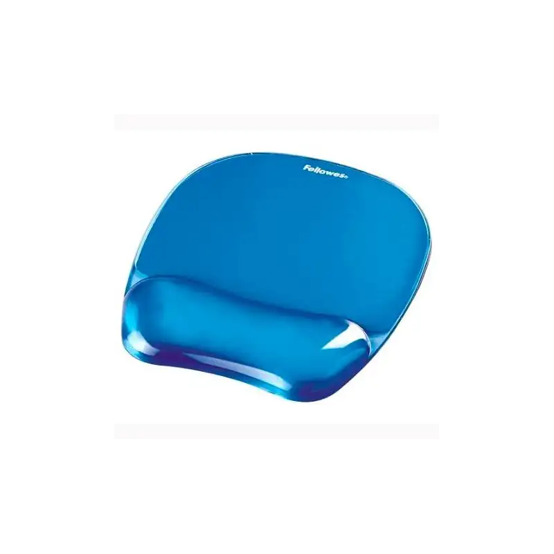(9114120) FELLOWES ALFOMBRILLA CON REPOSAMUÑECAS GEL AZUL
