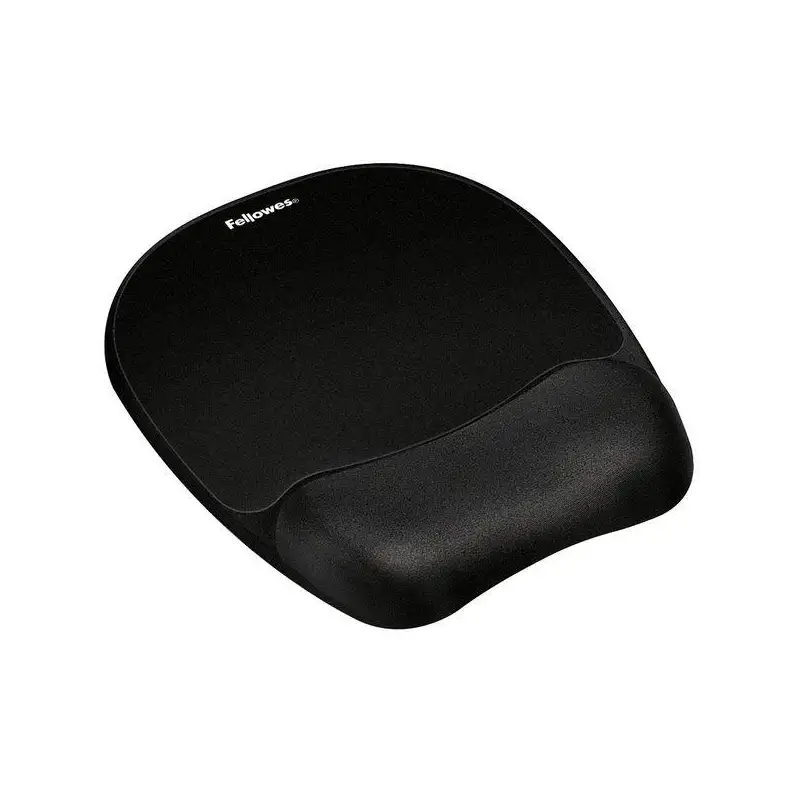 (9176501) FELLOWES ALFOMBRILLA CON REPOSAMUÑECAS MEMORY FOAM NEGRO