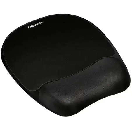 (9176501) FELLOWES ALFOMBRILLA CON REPOSAMUÑECAS MEMORY FOAM NEGRO