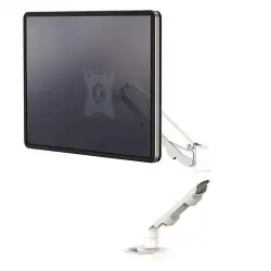 (9683201) FELLOWES BRAZO BLANCO PARA MONITOR INDIVIDUAL EPPA TM