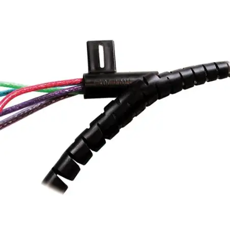 (99439) FELLOWES ORGANIZADOR CABLES NEGRO CABLEZIP