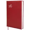 (625187426) FINOCAM AGENDA DYNAMIC MILANO Y11-165X240MM 1DP TAPA DURA BURDEOS 2026