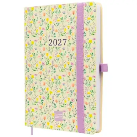 (627300327) FINOCAM AGENDA CAPRI 16M F4-118X168MM SVH TAPA BLANDA POLIURETANO HAPPY 2026-2027