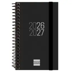 (632006027) FINOCAM AGENDA ESPIR PARA ESTUDIANTES ESPIRAL E3-79X127MM SVH NEGRO CURSO 2026-2027