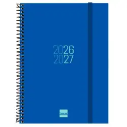 (633081527) FINOCAM AGENDA ESPIR PARA ESTUDIANTES ESPIRAL E10-155X212MM SVH AZUL CURSO 2026-2027