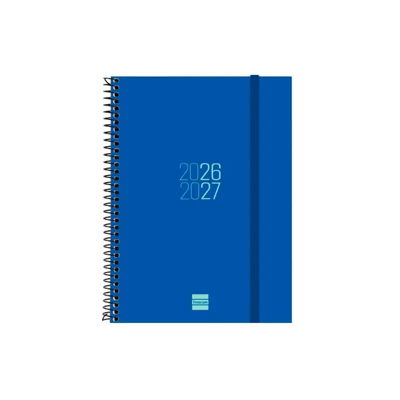 (633081527) FINOCAM AGENDA ESPIR PARA ESTUDIANTES ESPIRAL E10-155X212MM SVH AZUL CURSO 2026-2027