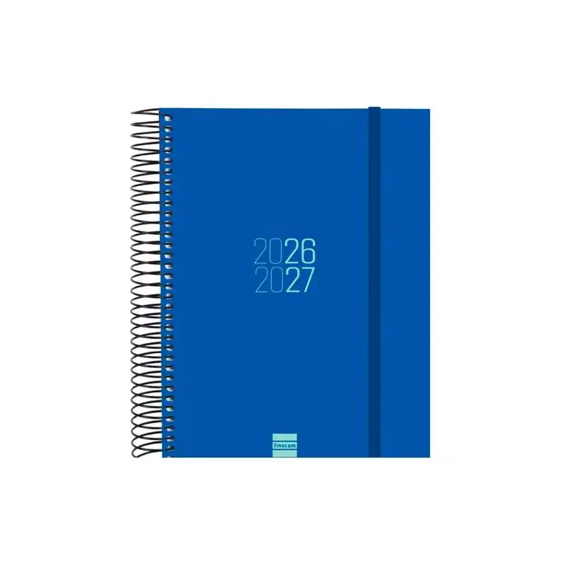 (633121527) FINOCAM AGENDA ESPIR PARA ESTUDIANTES ESPIRAL E10-155X212MM 1DP AZUL CURSO 2026-2027