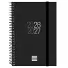 (633486027) FINOCAM AGENDA ESPIR PARA ESTUDIANTES ESPIRAL E8-120X171MM SVH NEGRO CURSO 2026-2027