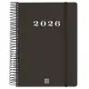 (743526026) FINOCAM AGENDA ESPIRAL MY E10-155X212MM 1DP TAPA DURA NEGRO 2026