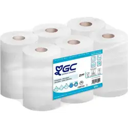 (j288123) GC SECAMANOS MINI-MULTIUSO 2 CAPAS ADD SYSTEM 200/60 FSC SACO DE 6 ROLLOS CELULOSA VIRGEN
