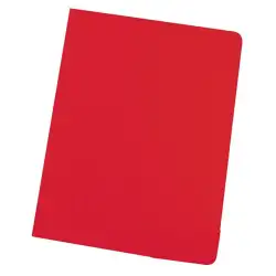 (400040487) GIO SUBCARPETA SIMPLE CARTULINA ROJO INTENSO A4 250GR  -50U-