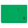 (400040685) GIO SUBCARPETA CON BOLSA Y SOLAPA VERDE INTENSO CARTULINA FOLIO 320GR -25U-
