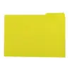 (400040693) GIO SUBCARPETA CON PESTAÑA LATERAL IZQUIERDA FOLIO CARTULINA 250GR AMARILLO INTENSO -50U-